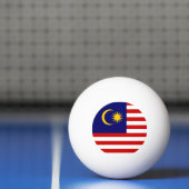 Balle De Ping Pong Drapeau de Malaisie (Filet)