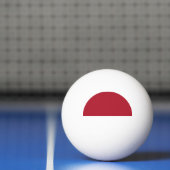 Balle De Ping Pong Drapeau de Monaco (Filet)