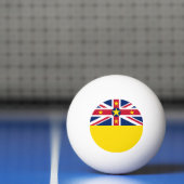 Balle De Ping Pong Drapeau de Niue (Filet)