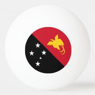 Balle De Ping Pong Drapeau de Papouasie-Nouvelle-Guinée