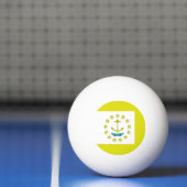 Balle De Ping Pong Drapeau de Rhode Island (Filet)