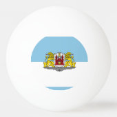 Balle De Ping Pong Drapeau de Riga, Lettonie Ping-Pong Ball (Dos)