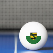 Balle De Ping Pong Drapeau de Saxe Ping Pong Ball (Filet)
