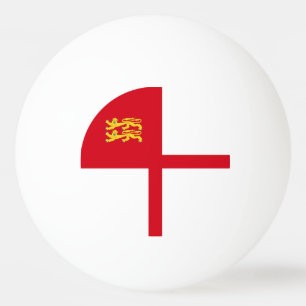 Balle De Ping Pong Drapeau de Sercq