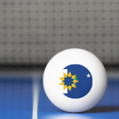 Balle De Ping Pong Drapeau de Topeka, Kansas (Filet)