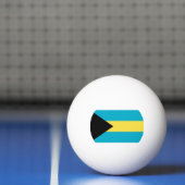 Balle De Ping Pong Drapeau des Bahamas (Filet)
