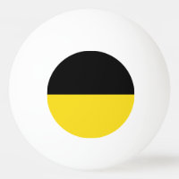 Drapeau du Bade-Wurtemberg Ping Pong Ball