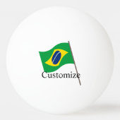 Balle De Ping Pong Drapeau du Brésil Thunder_Cove (Dos)