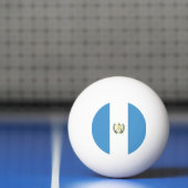 Balle De Ping Pong Drapeau du Guatemala (Filet)