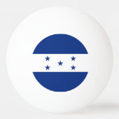 Balle De Ping Pong Drapeau du Honduras (Dos)