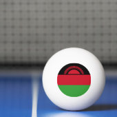 Balle De Ping Pong Drapeau du Malawi (Filet)