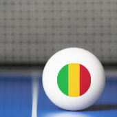 Balle De Ping Pong Drapeau du Mali (Filet)