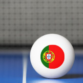 Balle De Ping Pong Drapeau du Portugal (Filet)