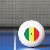 Balle De Ping Pong Drapeau du Sénégal (Filet)