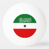 Balle De Ping Pong Drapeau du Somaliland (Dos)