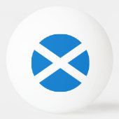 Balle De Ping Pong Drapeau écossais (Dos)