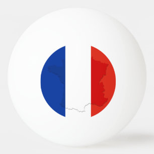Balle De Ping Pong drapeau français