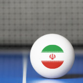 Balle De Ping Pong Drapeau iranien (Filet)