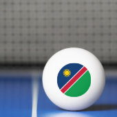 Balle De Ping Pong Drapeau Namibie (Filet)