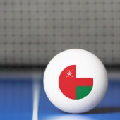 Balle De Ping Pong Drapeau Oman (Filet)
