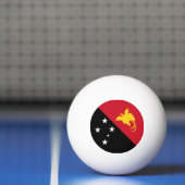 Balle De Ping Pong Drapeau Papouasie-Nouvelle-Guinée (Filet)