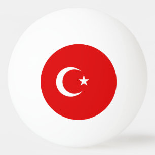 Balle De Ping Pong Drapeau turc