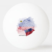 Balle De Ping Pong Drapeau USA (Dos)