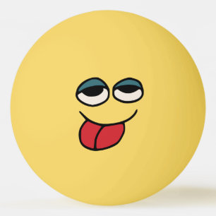 Balle De Ping Pong Drôle collant la boule de ping-pong de Tounge