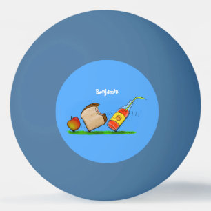 Balle De Ping Pong Drôle de dessin animé de fourmis