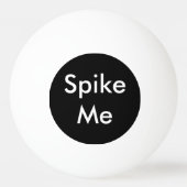Balle De Ping Pong Drôle Doux pour me faire frissonner Une étoile Pin (Dos)