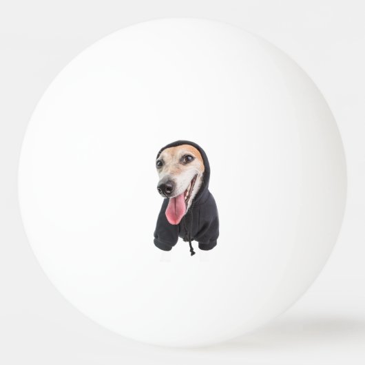 Balle De Ping Pong Drôle Personnalisé Votre Chien Photo (Devant)