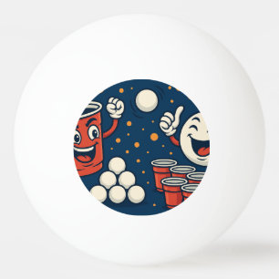 Balle De Ping Pong Drôle Thème