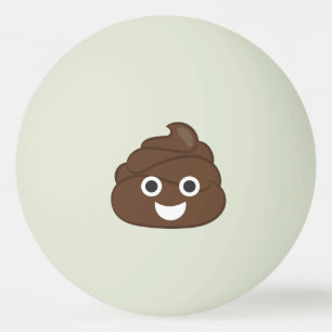 Balle De Ping Pong Dunette Brown idiote folle Emoji