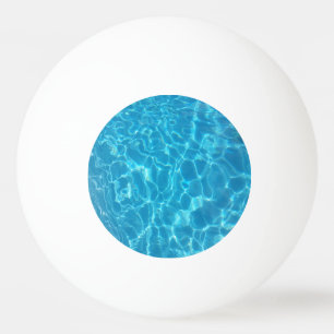 Balle De Ping Pong Eau de piscine bleu ciel limpide