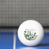 Balle De Ping Pong Élégant jeu Mariage de feuillage Elégant (Filet)
