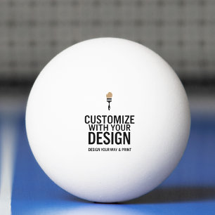 Balle De Ping Pong Élément personnalisé à l'image de l'entreprise