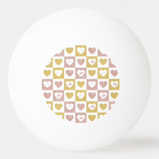 Balle De Ping Pong Embrasages et baisers (Devant)