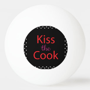 Balle De Ping Pong Embrasse Le Cuisinier