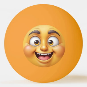Balle De Ping Pong Émojis Heureux Colères