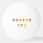 Balle De Ping Pong émoticône (Dos)