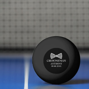 Balle De Ping Pong Enterrement de vie de garçon Témoin de mariage noi