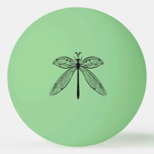 Balle De Ping Pong Entomologie des insectes de la libellule cool