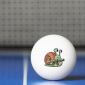 Balle De Ping Pong Escargot armé (Filet)