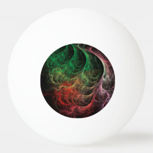 Balle De Ping Pong Espace de feu d'art abstrait