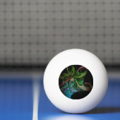 Balle De Ping Pong Espace de fleurs d'art abstrait (Filet)