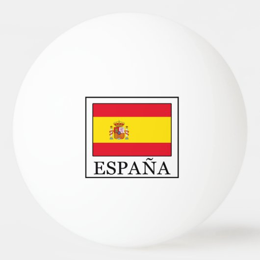 Balle De Ping Pong España (Devant)
