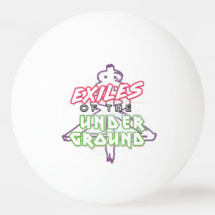 Balle De Ping Pong Exils de la boule de ping-pong souterraine