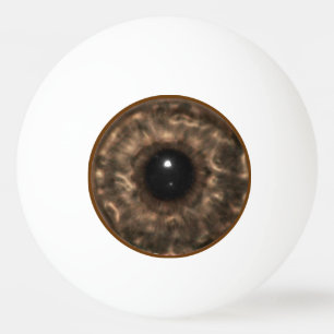 Balle De Ping Pong Eyeball Brown