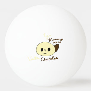 Balle De Ping Pong Ezo Momonga Mignon Mochi Drôle Mochi Animal