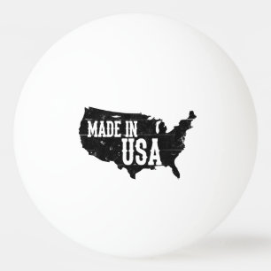 Balle De Ping Pong Fabriquée aux États-Unis